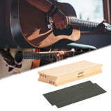 Maxbell Guitar Radius Sanding Block Fret Leveling Luthier Tool for String Instrument 9.5 to 20