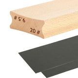 Maxbell Guitar Radius Sanding Block Fret Leveling Luthier Tool for String Instrument 9.5 to 20