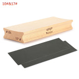 Maxbell Guitar Radius Sanding Block Fret Leveling Luthier Tool for String Instrument 10 to 17