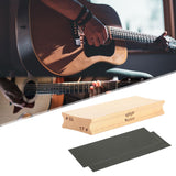 Maxbell Guitar Radius Sanding Block Fret Leveling Luthier Tool for String Instrument 10 to 17