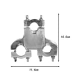 Maxbell Drum Set Clamp Connector Sturdy Metal Hardware Clamp Drum Set Mounting Clamp