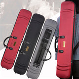 Maxbell Erhu Storage Bag Thickened Easy Carry Erhu Carrying Case Concert Show Travel black
