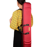 Maxbell Erhu Storage Bag Thickened Easy Carry Erhu Carrying Case Concert Show Travel black