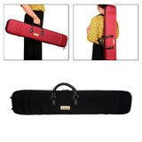 Maxbell Erhu Storage Bag Thickened Easy Carry Erhu Carrying Case Concert Show Travel black
