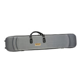 Maxbell Erhu Storage Bag Thickened Easy Carry Erhu Carrying Case Concert Show Travel grey