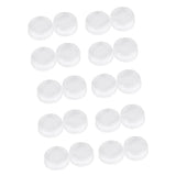 Maxbell 20Pcs Trombone Valve Pads 9mm Diameter for Cornet Trumpet Alto Tenor Trombone