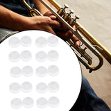 Maxbell 20Pcs Trombone Valve Pads 9mm Diameter for Cornet Trumpet Alto Tenor Trombone