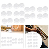 Maxbell 20Pcs Trombone Valve Pads 9mm Diameter for Cornet Trumpet Alto Tenor Trombone