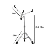 Maxbell Snare Drum Stand for Snare Drum Beginners 10inch~14inch Dia Drums Instrument