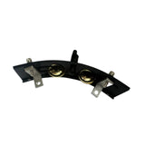 Maxbell Tambourine with Mount Drummer Gifts Sturdy Percussion Instrument Accessories black