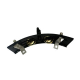 Maxbell Tambourine with Mount Drummer Gifts Sturdy Percussion Instrument Accessories black