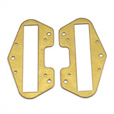 Maxbell Brass Pickup Baseplate for Bridge Pickup Rustproof Parts Replace Accessories