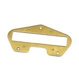 Maxbell Brass Pickup Baseplate for Bridge Pickup Rustproof Parts Replace Accessories