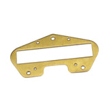 Maxbell Brass Pickup Baseplate for Bridge Pickup Rustproof Parts Replace Accessories