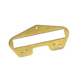 Maxbell Brass Pickup Baseplate for Bridge Pickup Rustproof Parts Replace Accessories