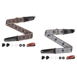 Maxbell Maxbell Guitar Strap Leisure Guitar Accessories for Beginner Classical Guitar Banjos brown