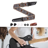 Maxbell Maxbell Guitar Strap Leisure Guitar Accessories for Beginner Classical Guitar Banjos brown