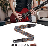 Maxbell Maxbell Guitar Strap Leisure Guitar Accessories for Beginner Classical Guitar Banjos brown