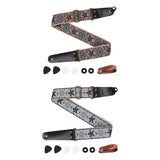 Maxbell Maxbell Guitar Strap Leisure Guitar Accessories for Beginner Classical Guitar Banjos brown