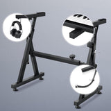 Maxbell Z Shaped Keyboard Stand Iron with Wheels Musical Keyboard Stand for Beginner