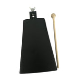 Maxbell Metal Cowbell with Stick Music Cowbell for Drum Set Celebration Sport Events 8inch
