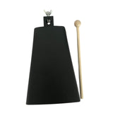 Maxbell Metal Cowbell with Stick Music Cowbell for Drum Set Celebration Sport Events 8inch