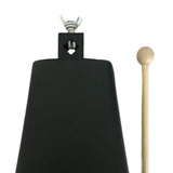 Maxbell Metal Cowbell with Stick Music Cowbell for Drum Set Celebration Sport Events 8inch