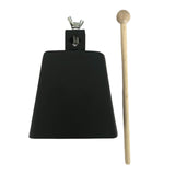Maxbell Metal Cowbell with Stick Music Cowbell for Drum Set Celebration Sport Events 5inch