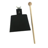 Maxbell Metal Cowbell with Stick Music Cowbell for Drum Set Celebration Sport Events 4inch