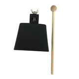 Maxbell Metal Cowbell with Stick Music Cowbell for Drum Set Celebration Sport Events 4inch