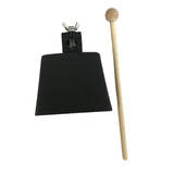 Maxbell Metal Cowbell with Stick Music Cowbell for Drum Set Celebration Sport Events 4inch