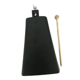 Maxbell Metal Cowbell with Stick Music Cowbell for Drum Set Celebration Sport Events 9inch