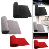 Maxbell Piano Keyboard Cover Universal for 88 Key Electronic Keyboard Digital Piano black
