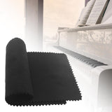 Maxbell Piano Keyboard Cover Universal for 88 Key Electronic Keyboard Digital Piano black