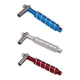 Maxbell Alloy Drum Key Metal Easy to Use Drum Wrench Rack Drum Component L Shaped Key blue