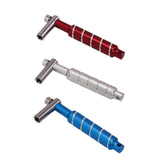 Maxbell Alloy Drum Key Metal Easy to Use Drum Wrench Rack Drum Component L Shaped Key blue
