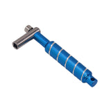 Maxbell Alloy Drum Key Metal Easy to Use Drum Wrench Rack Drum Component L Shaped Key blue