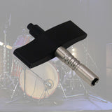 Maxbell Drum Key Hardware Sturdy Multifunctional for Percussion Jazz Drum Snare Drum black