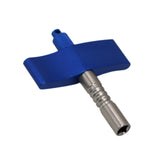 Maxbell Drum Key Hardware Sturdy Multifunctional for Percussion Jazz Drum Snare Drum blue