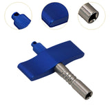 Maxbell Drum Key Hardware Sturdy Multifunctional for Percussion Jazz Drum Snare Drum blue