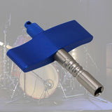 Maxbell Drum Key Hardware Sturdy Multifunctional for Percussion Jazz Drum Snare Drum blue