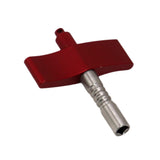 Maxbell Drum Key Hardware Sturdy Multifunctional for Percussion Jazz Drum Snare Drum red