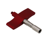 Maxbell Drum Key Hardware Sturdy Multifunctional for Percussion Jazz Drum Snare Drum red