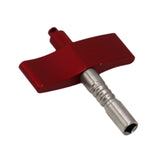 Maxbell Drum Key Hardware Sturdy Multifunctional for Percussion Jazz Drum Snare Drum red
