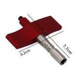 Maxbell Drum Key Hardware Sturdy Multifunctional for Percussion Jazz Drum Snare Drum red