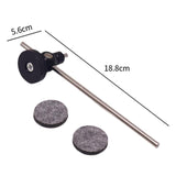 Maxbell Drum Pedal Beater Percussion Instrument Part for Concert Drum Beginners Live Black