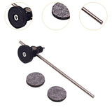 Maxbell Drum Pedal Beater Percussion Instrument Part for Concert Drum Beginners Live Black