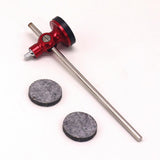Maxbell Drum Pedal Beater Percussion Instrument Part for Concert Drum Beginners Live Red