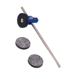 Maxbell Drum Pedal Beater Percussion Instrument Part for Concert Drum Beginners Live Blue