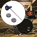 Maxbell Drum Pedal Beater Percussion Instrument Part for Concert Drum Beginners Live Blue